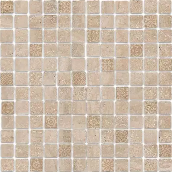 Kerama Marazzi MBD004 Мозаика Риальто Антика 2 мозаичный бежевый матовый 30х30
