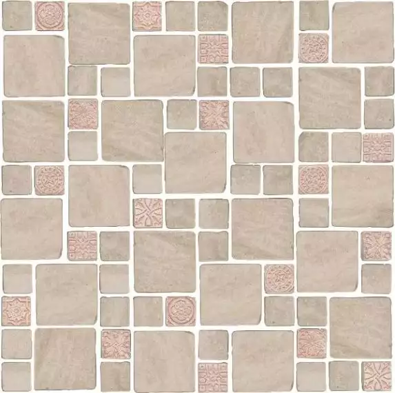Kerama Marazzi MBD008 Мозаика Риальто Антика 4 мозаичный бежевый матовый 30х30