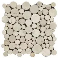 L154201521 Paradise Round Stone Blanco 31,5x31,5