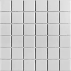 LWWB811531 Crackle White Glossy 4.8x4.8 30.6х30.6х6
