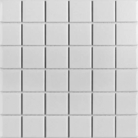 LWWB811531 Crackle White Glossy 4.8x4.8 30.6х30.6х6