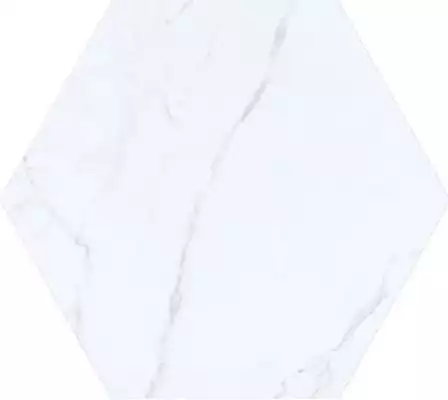 Lincoln M White hexagon 19.8x22.8