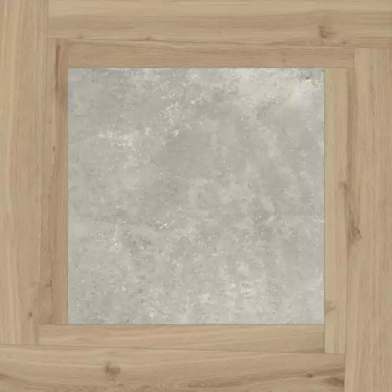 Liverpool Duetto Teak Rect R10 120x120