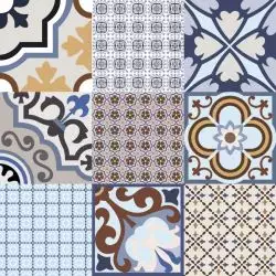 Logos Azul Satin 58x58