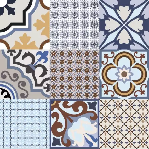 Logos Azul Satin 58x58