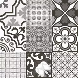 Logos Negro Satin 58x58
