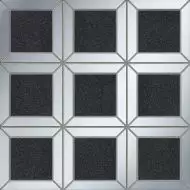 Lucid square black 29.8x29.8