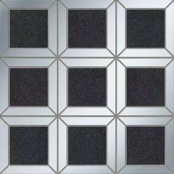 Lucid square black 29.8x29.8