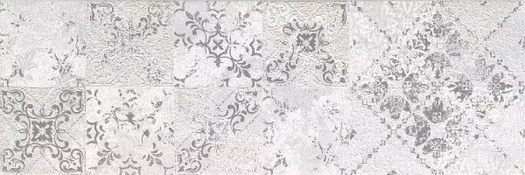 Luxor Grey patchwork B 25x75