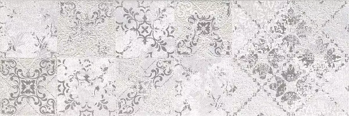 Luxor Grey patchwork B 25x75