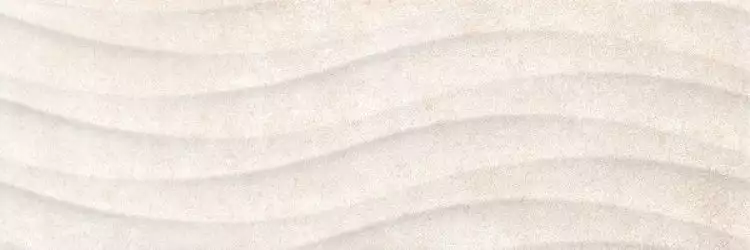 Luxor cream wave 25x75