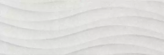 Luxor wave white 25x75