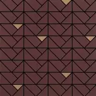 M3J4 Eclettica Purple Mosaico Bronze 40x40