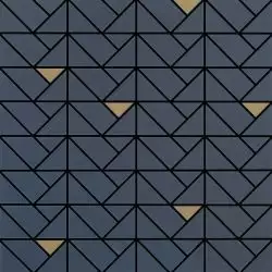 M3JH Eclettica Blue Mosaico Bronze 40x40