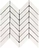 M3SC Alchimia Mosaico Spina White 30x37