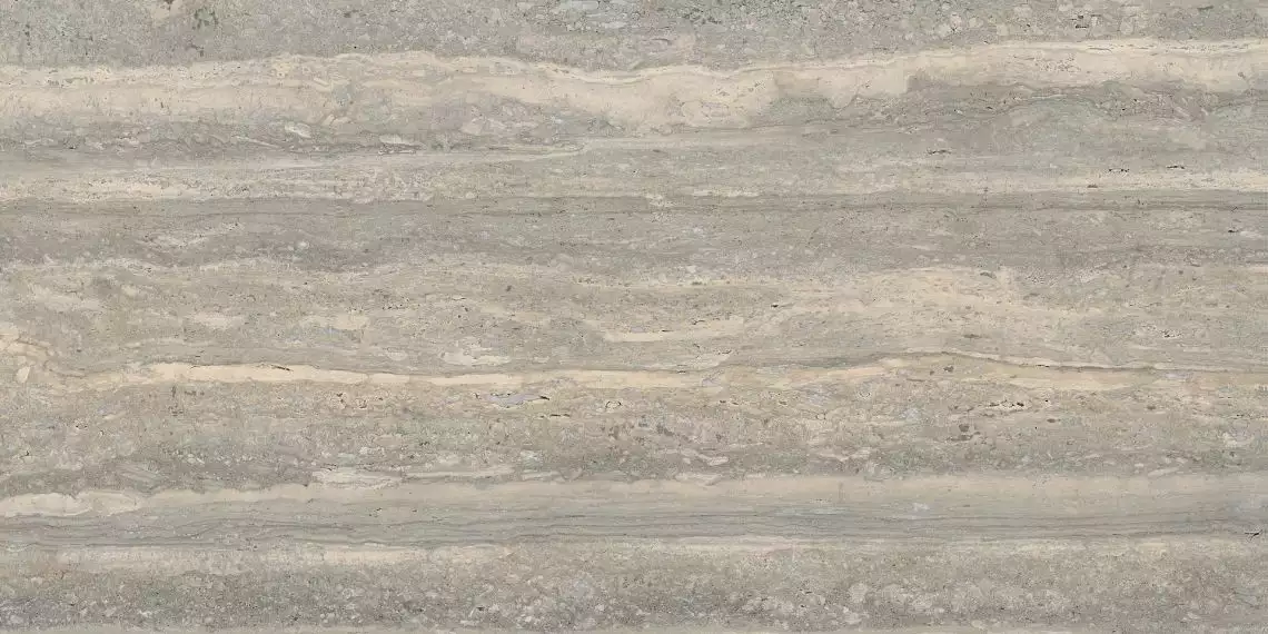 M9FW Керамогранит Mystone Travertino Silver Lux Rett 60х120