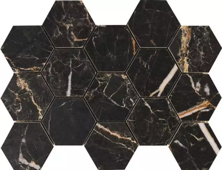 MALLA HEX CR. LUX LAURANTS BROWN 32,5x22,5
