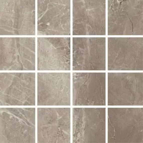 MARBLES MALLA KASHMIR Taupe (7х7) 30x30