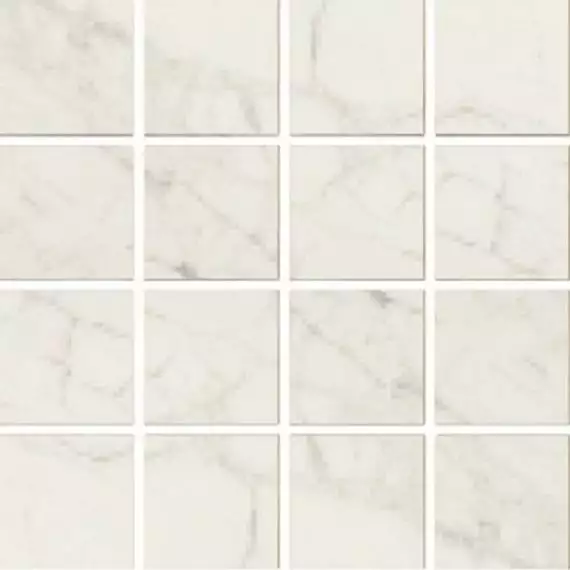 MARBLES MALLA LUCCA Blanco (7х7) 30x30