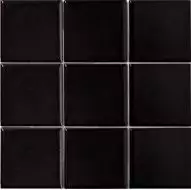 MH80110 Мозаика Black Matt 97x97 300х300х6
