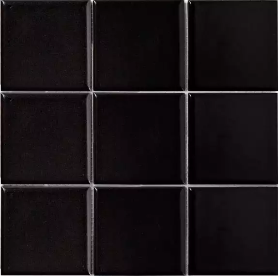 MH80110 Мозаика Black Matt 97x97 300х300х6