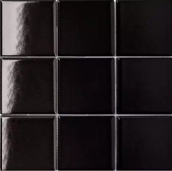 MH84000 Мозаика Black Glossy 97x97 300х300х6