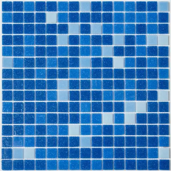 MIX21 стекло синий (сетка) 20x20x4 327x327