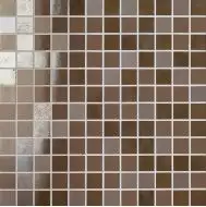 MLW 666L Mosaico Lustro Coffee Brown 30x30
