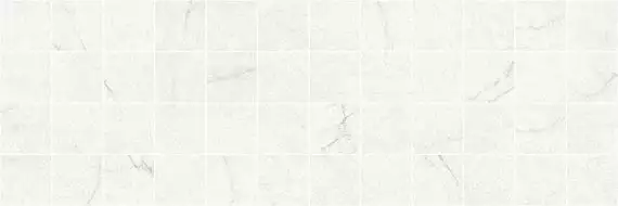 MM11186 Декор Rock мозаичный белый 20х60