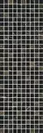 MM12111 Плитка Астория черный мозаичный 25x75