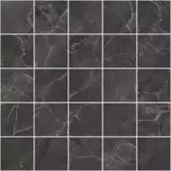 MM34038 Декор Olimpus мозаичный чёрный 25х25