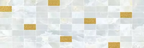 MM60156 Декор мозаичный Eden светло-голубой золото 20х60