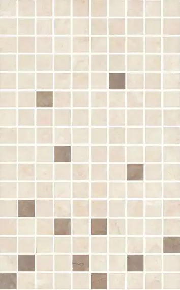 MM6267A Плитка Мармион бежевый мозаичный 25*40 декор
