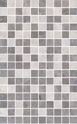 MM6268C Плитка Мармион серый мозаичный 25*40 декор