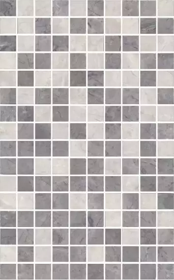 MM6268C Плитка Мармион серый мозаичный 25*40 декор