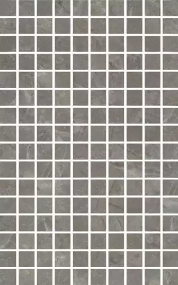 MM6434 Мозаика Кантата мозаичный серый глянцевый 25x40