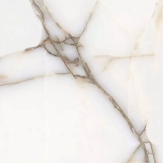 MOON Onyx White Glossy 60x60