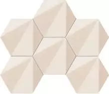 MS-Beat of White hex 28.9x22.1