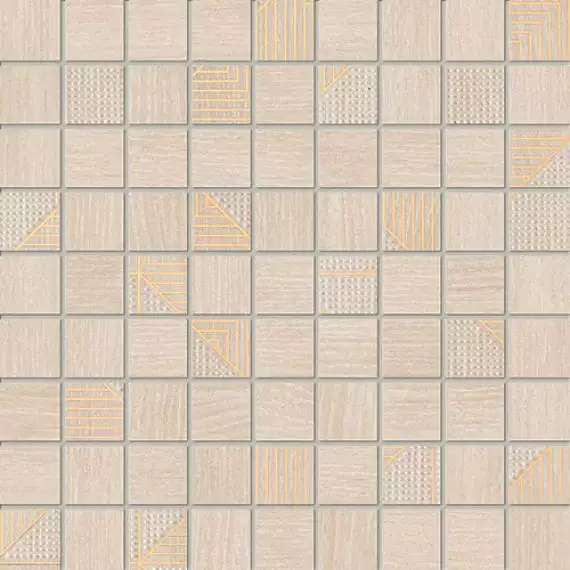 MS -Woodbrille beige 30x30