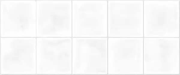 Mango white square 01 25х60