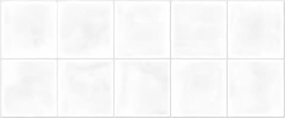 Mango white square 01 25х60