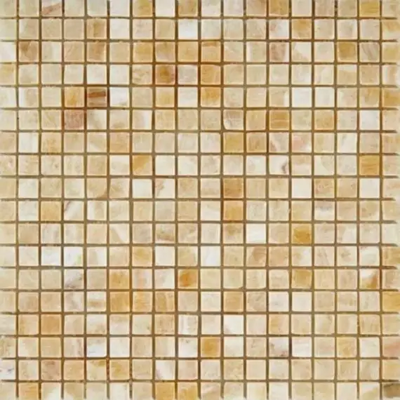 Marble Mosaic Onix Miele 15*15 305*305