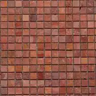 Marble Mosaic Red Travertine 15*15 305*305