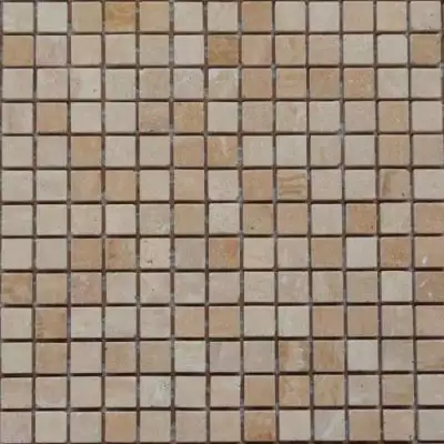 Marble Mosaic Travertino Classico 15*15 305*305
