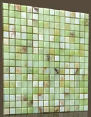 Marble Mosaic Verde Onix 15*15 305*305