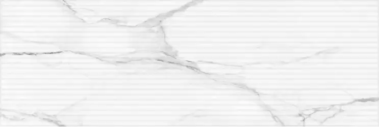 Marble gloss white 02 30х90