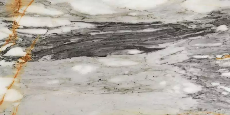 Marbles Utopia Gold Leviglass Rect.120x60
