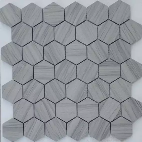 Marmara grey POL hex 23x40x6 292x298x6