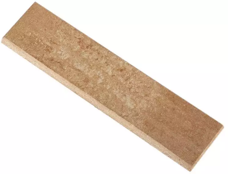 Marte Levigato Bronzetto Battiscopa 7x60