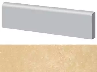 Marte Levigato Crema Marfil Battiscopa 9x30